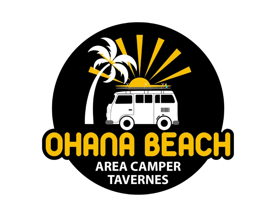 Ohana Beach Area Camper Logo